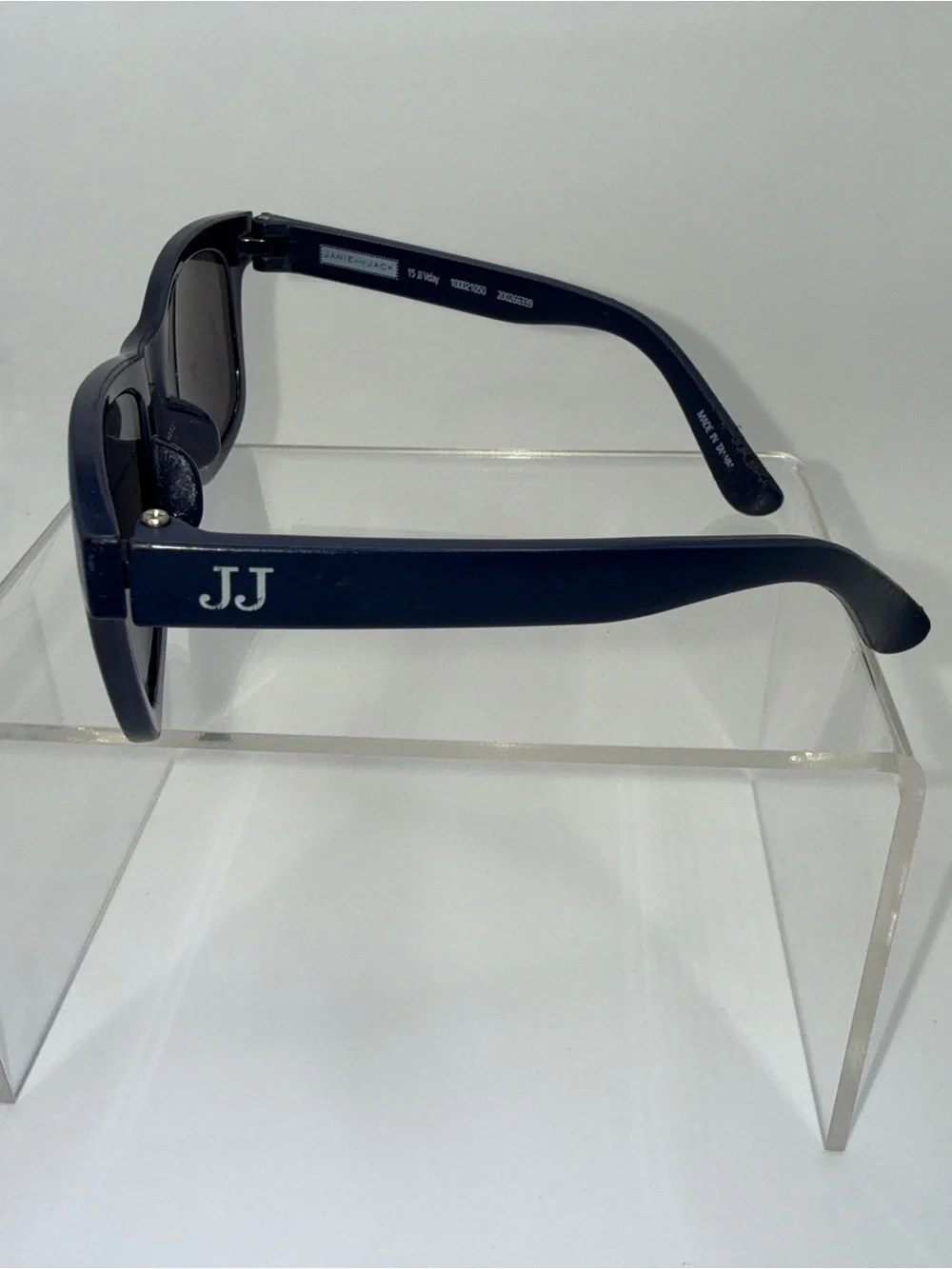 Janie & Jack Baby Sunglasses in Navy with Black Lenses